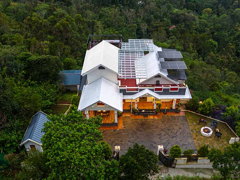 Titha Villa Birds Eye View