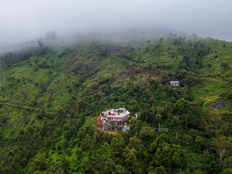 Titha Villa Birds Eye View