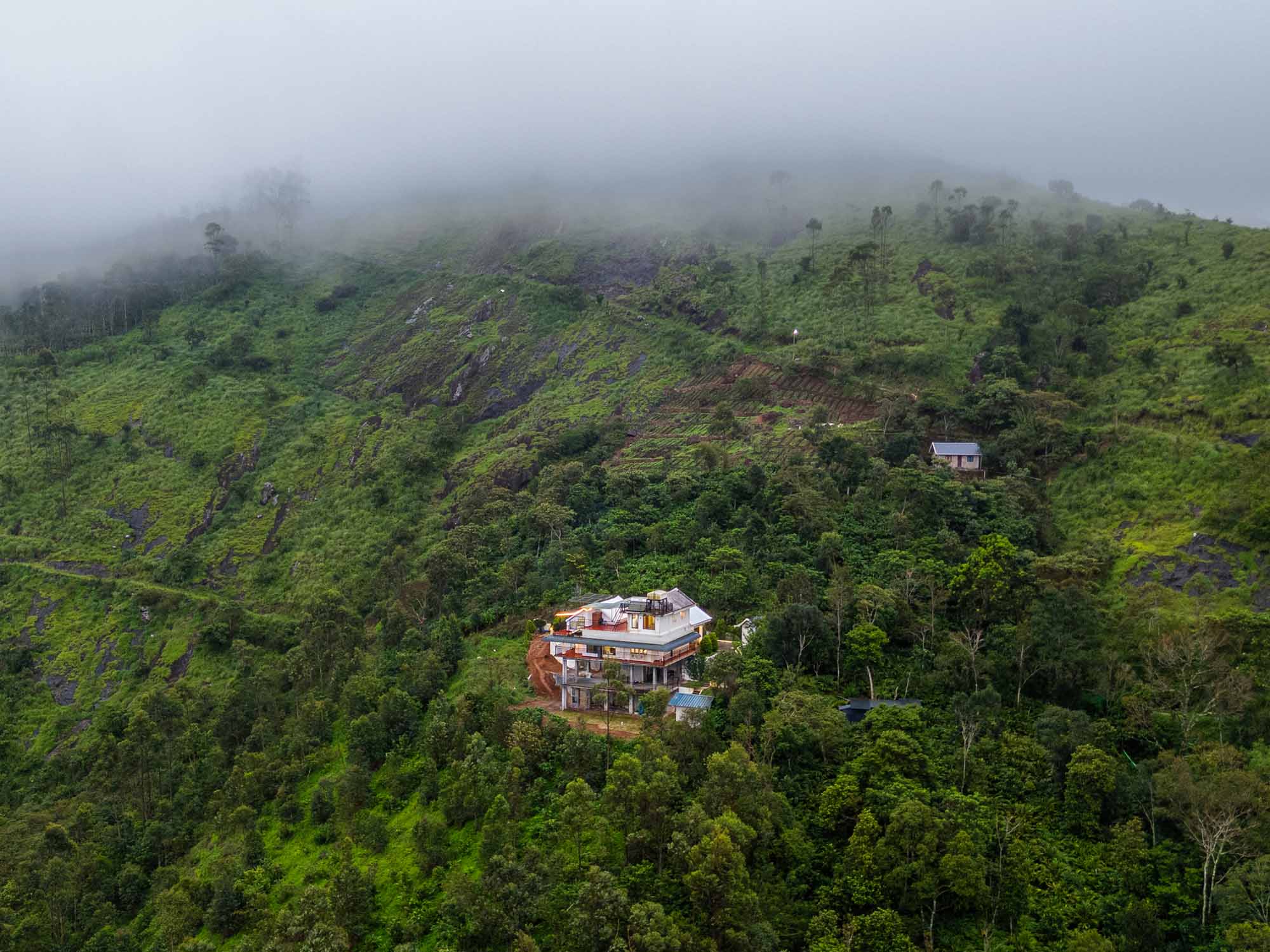 Titha Villa Birds Eye View
